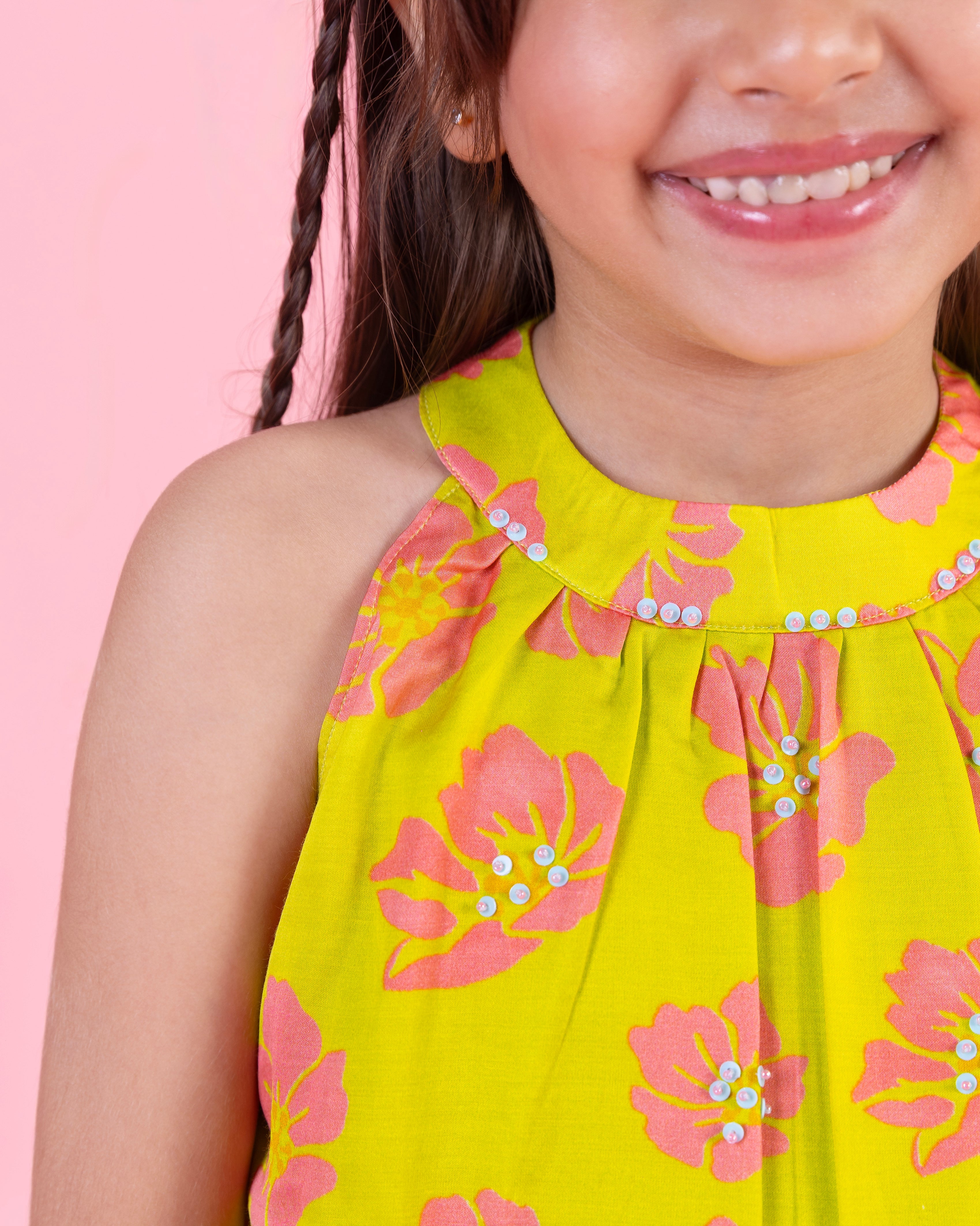 Halter Kurta and sharara set